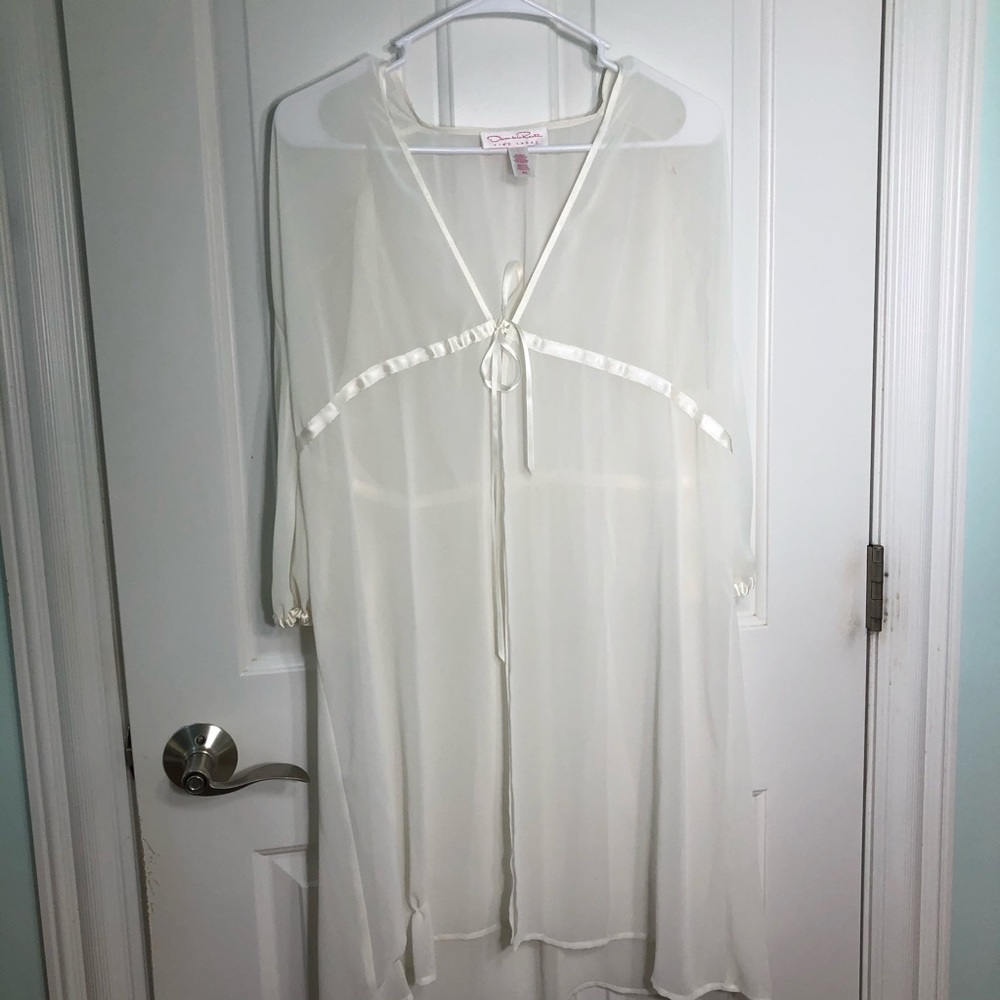 Oscar de la Renta Sheer Robe